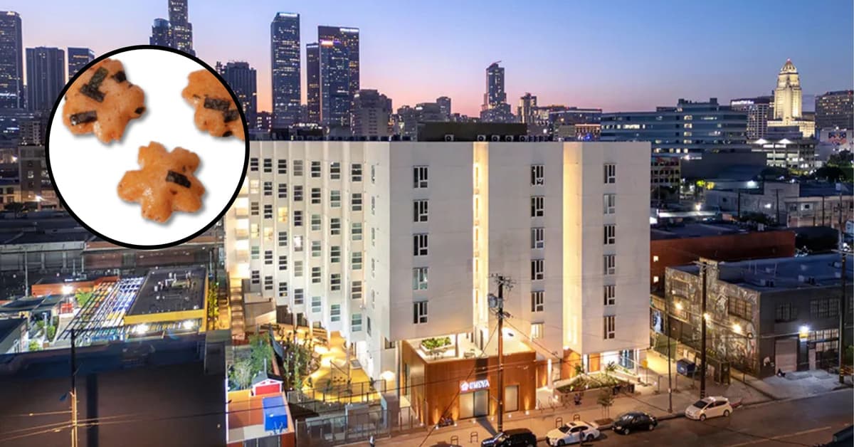 Old Rice Cracker Factory Becomes Home for 200 People